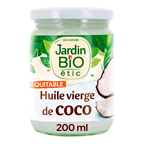 Jardin BiO étic - Huile vierge de coco - bio