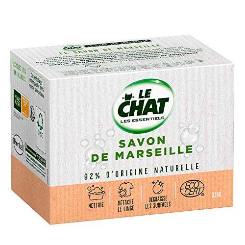 Le Chat Les Essentiels Savon de Marseille solide – (335g)