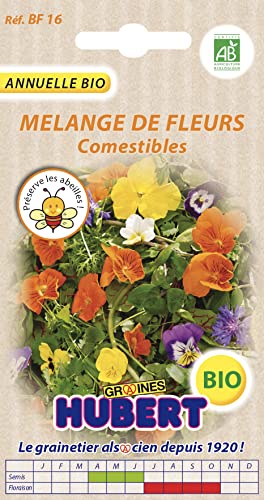 Graines de Fleur BIO Comestibles en Mélange - 2 grammes