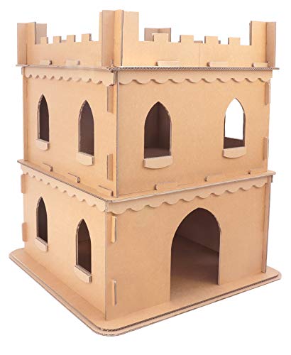 Chateau en carton pour chat
