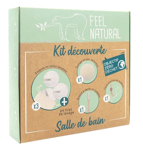 Feel Natural Kit découverte zéro déchet - salle de bain